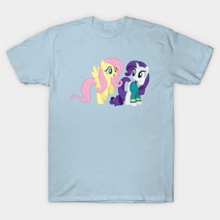 Fluttershy and Pony Tones Rarity T-Shirt